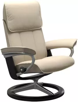 Stressless Relaxsessel Admiral mit Signature Base 84x100-110x73cm schwarz/creme