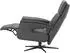 Sofa.de Nils Olsen Relaxsessel aus Leder Lia grau 78x106x84 cm