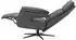 Sofa.de Nils Olsen Relaxsessel aus Leder Lia grau 78x106x84 cm