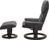 Stressless Relaxsessel Admiral mit Classic Base 98x78x73cm Wenge grau