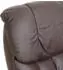 Robas Lund Relaxsessel Windsor XXL TV-Sessel Hocker braun/naturbraun