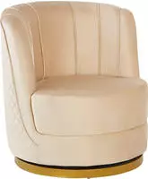 SalesFever Drehsessel "Komfortabler Drehsessel mit Stil" 360 Drehfunktion