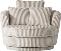 Home affaire Drehsessel "MAISIE, Love Seat XXL, Lese-Sessel BIG-" Sessel in MEGA CORD