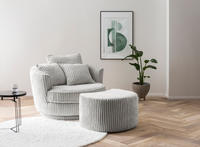 Home affaire Hocker "MAISIE, passende Erg&auml;nzung zum Big-Drehsessel" MAISIE, in