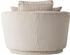Leonique Drehsessel 360° MAISIE CORD inkl. Hocker 120x86 cm Hellbeige
