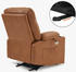MCombo Relaxsessel mit Liegefunktion (6160-7033) braun