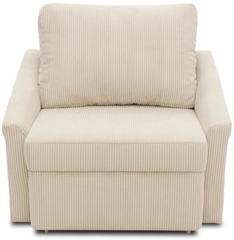 Domo Polsterm&ouml;bel Relax Sitzer 108x96x86cm beige