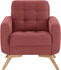 exxpo Loungsessel Fiord 81x87x78 cm orange/koralle