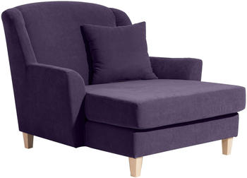 Max Winzer Judith Big-Sessel 36x142x107 cm Violett