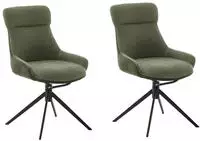 MCA furniture Esszimmerstuhl "PELION" () (2er-Set), drehbar 360, Dreh- &