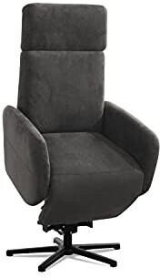 Cavadore TV-Sessel Cobra M (5287) dunkelgrau