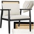 TecTake Loungesessel Manuela 67x70x82 cm weiß