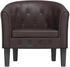 vidaXL Loungesessel 64x57x70cm (356459) braun