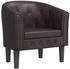 vidaXL Loungesessel 64x57x70cm (356459) braun