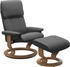 Stressless Relaxsessel Admiral mit Classic Base 98x78x73cm Eiche grau