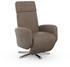 sit&more TV-Sessel 71x110x82cm manuell verstellbar Luxus-Microfaser taupe