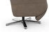 sit&more TV-Sessel 71x110x82cm manuell verstellbar Luxus-Microfaser taupe