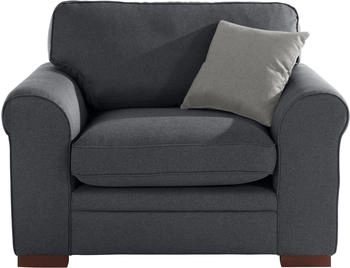 Home Affaire Broughton 128x93x95 cm Samt weich grau