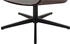 MCA Furniture Relaxsessel ULLA mit Hocker 84x102x83 cm grau