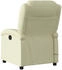 vidaXL Bonnevie Massagesessel mit Aufstehhilfe 71x86,5x99,5 cm creme (3204260)