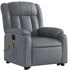 vidaXL Massagesessel mit Aufstehhilfe 78x92x98 cm grau (3205288)