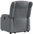 vidaXL Massagesessel mit Aufstehhilfe 78x92x98 cm grau (3205288)