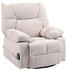 HomCom Fernsehsessel 360° 90x98x98 cm (DE700-174V90) beige