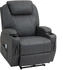 HomCom Relaxsessel 82x97x110 cm (700-029V92) dunkelgrau