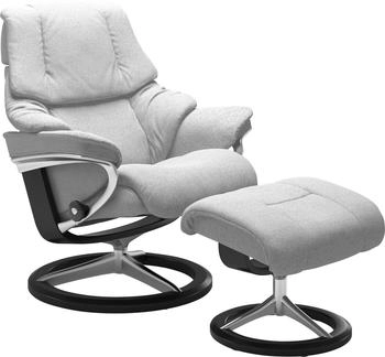 Stressless Relaxsessel Reno Signature Base S M & L Gestell schwarz light grey Q2 FARON, 79x109x75 cm Stressless Relaxsessel Reno Signature Base S M & L Gestell schwarz light grey Q2 FARON, 79x109x75 cm