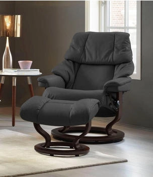 Stressless Relaxsessel Reno, mit Classic Base, S, M & L braun charcoal DINAMICA, 75x106x75 cm Stressless Relaxsessel Reno, mit Classic Base, S, M & L braun charcoal DINAMICA, 75x106x75 cm