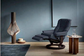 Stressless Relaxsessel Mayfair elektrisch optional 2-motorisch M & L shadow blue PALOMA, 79x101x77 cm