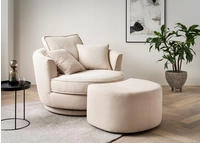 Home affaire Drehsessel "MAISIE, Love Seat XXL Lese-Sessel, Big-Sessel mit...