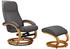 Home Affaire Relaxsessel Paris TV-Sessel Hocker Schlaffunktion manuell (Set, 2-St.) Microfaser Naturleder Sitzhöhe 4