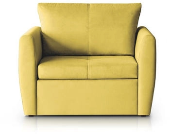 Beautysofa KAMEL Velours gelb