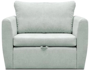 Beautysofa Fernsehsessel Kamel Velours Mint Alfa 04
