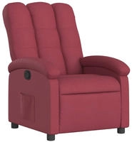 vidaXL Relaxsessel Weinrot Stoff