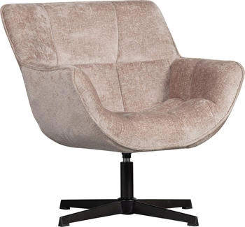 Woood Drehsessel Wibo, Chenille-Stoff, 71 cm maulwurf