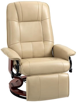 HomCom Drehbar Relaxsessel 360&deg; mit Liegefunktion (833-621V01CW)