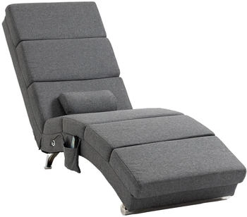HomCom Relaxliege mit Massagefunktion 56x84x168cm (700-167V90CG)