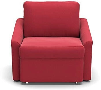 Domo Polsterm&ouml;bel Relax Sitzer 108x96x86cm rot