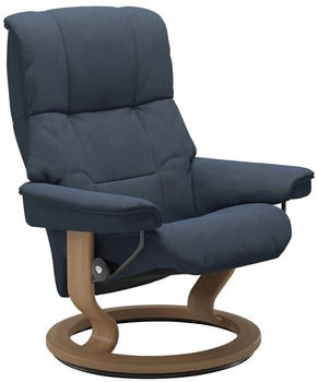 Stressless Relaxsessel Mayfair Classic Base S M & L Gestell Eiche, blue DINAMICA, 75x99x73 cm