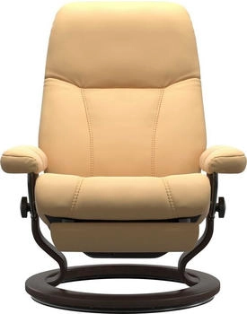 Stressless Relaxsessel Consul, elektrisch optional 2-motorisch M & L yellow, 85x100x77 cm
