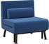 HomCom Schlafsessel 75 x 70 x 75 cm (833-066) dunkelblau