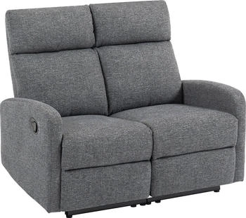 HomCom 2-Sitzer Relaxsessel Fernsehsessel (83B-376) grau