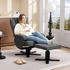 HomCom Relaxsessel mit Hocker (83B-317) dunkelgrau