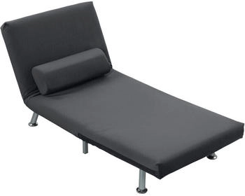 HomCom Schlafsessel (833-066) dunkelgrau