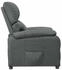 vidaXL Relaxsessel Dunkelgrau Stoff (340178)