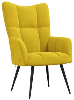 vidaXL Relaxsessel Senfgelb Samt 61x70x96 (328080)