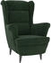 vidaXL Sessel Dunkelgrün Samt 78x90x96 (324061)