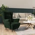 vidaXL Sessel Dunkelgrün Samt 78x90x96 (324061)